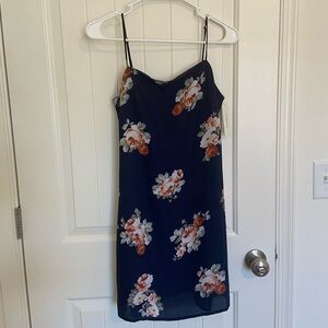 NWT | Trixxi women’s floral spaghetti strap‎ dress — small